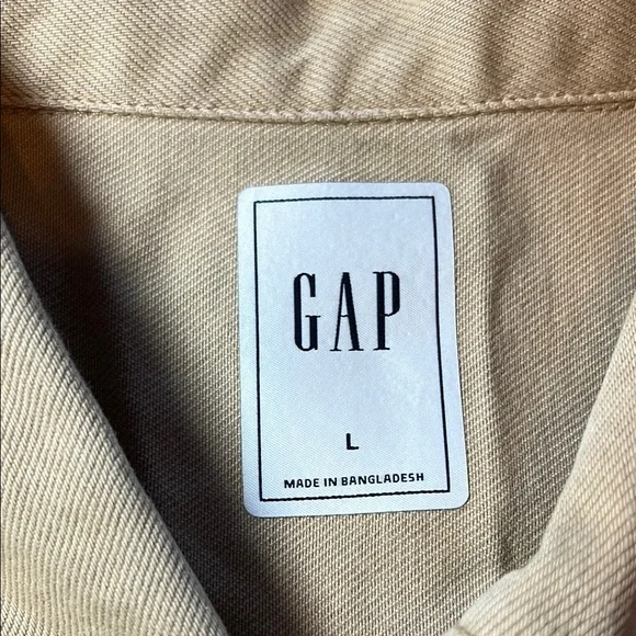 GAP Men's Utility Overshirt - Picture 3 of 8
